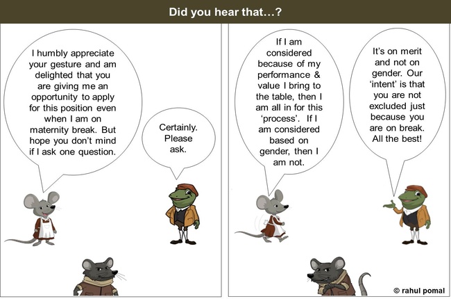 (Intent + Process) => Inspires the Inclusion