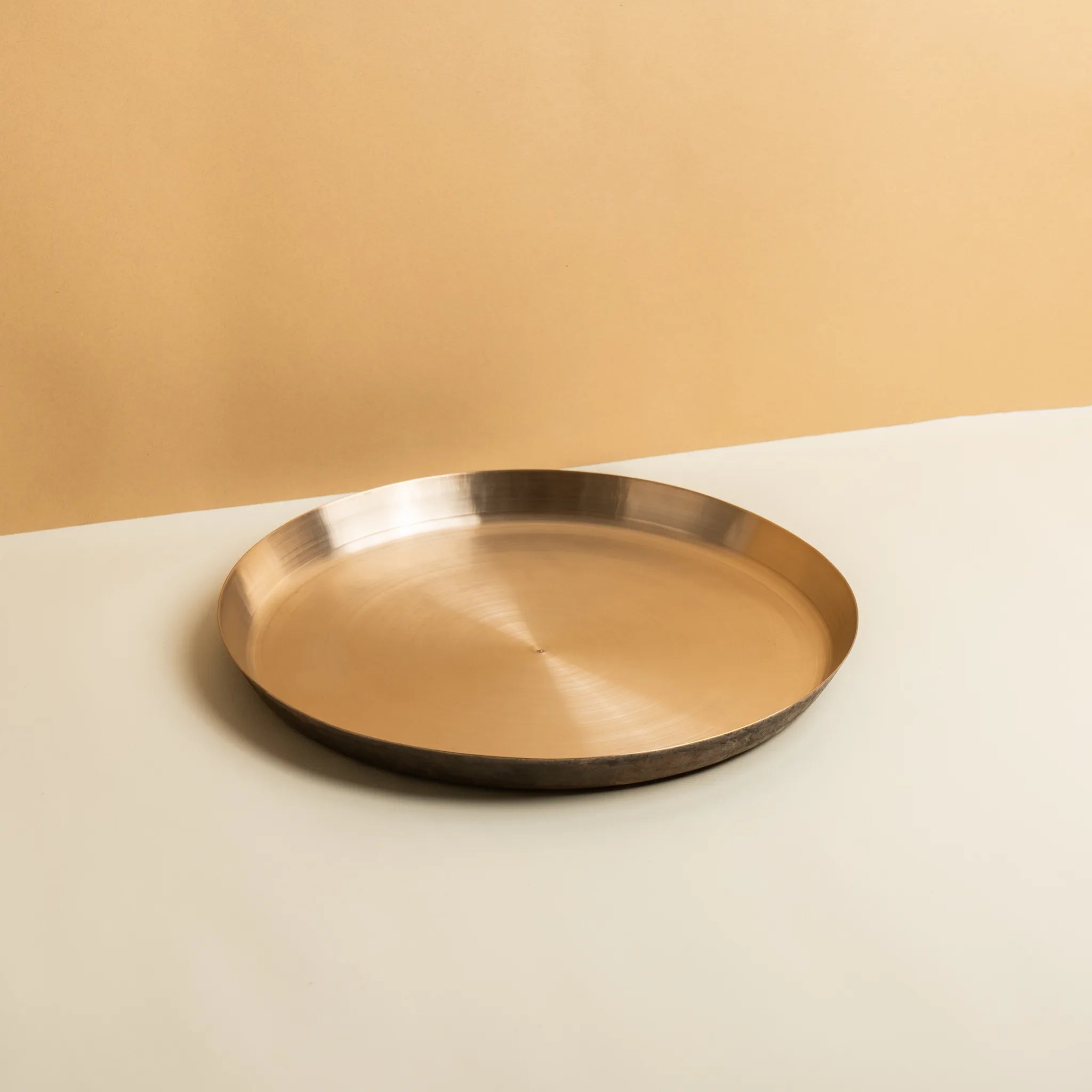 Kansa Dinner Plate — Hammered