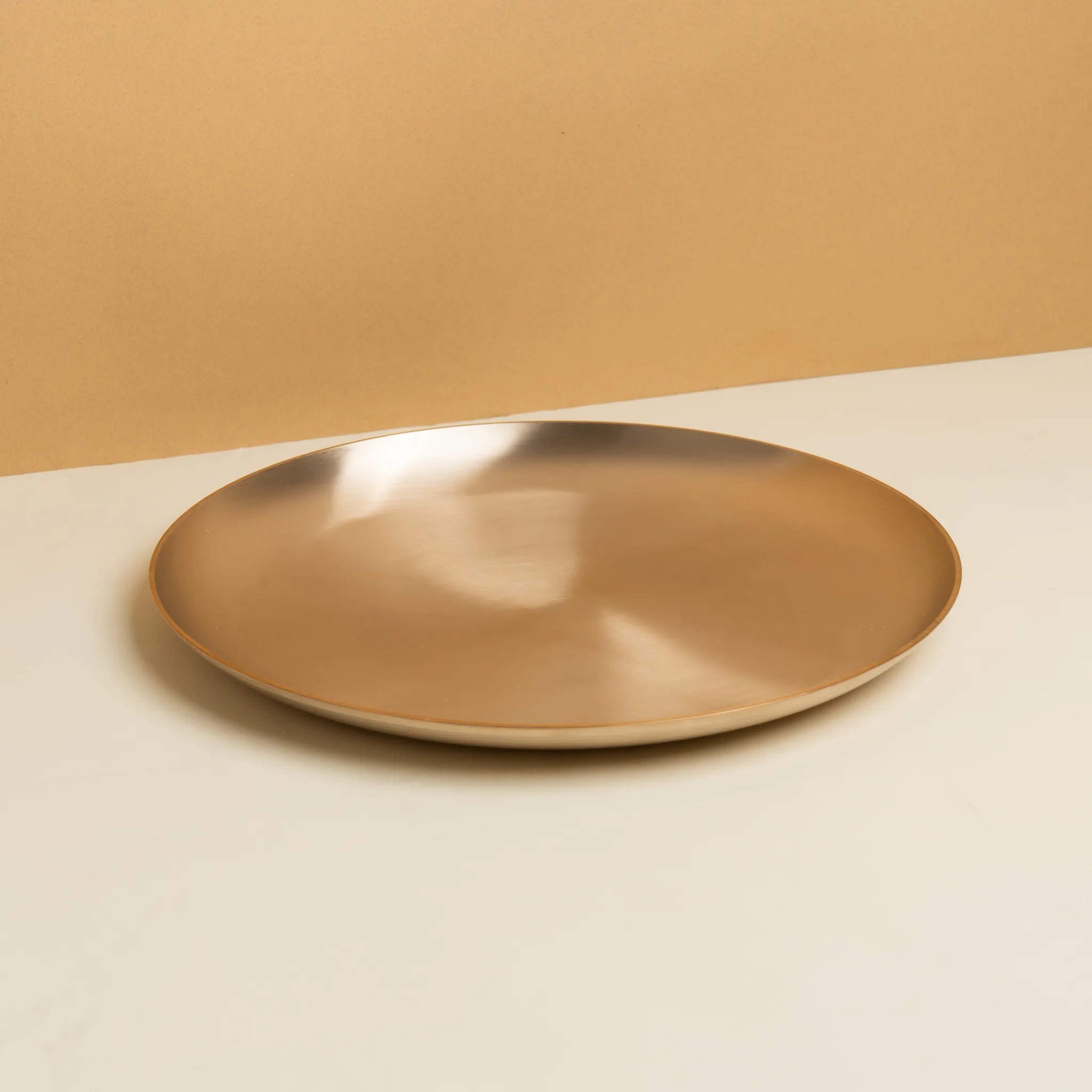 Kansa Dinner Plate — Brushed