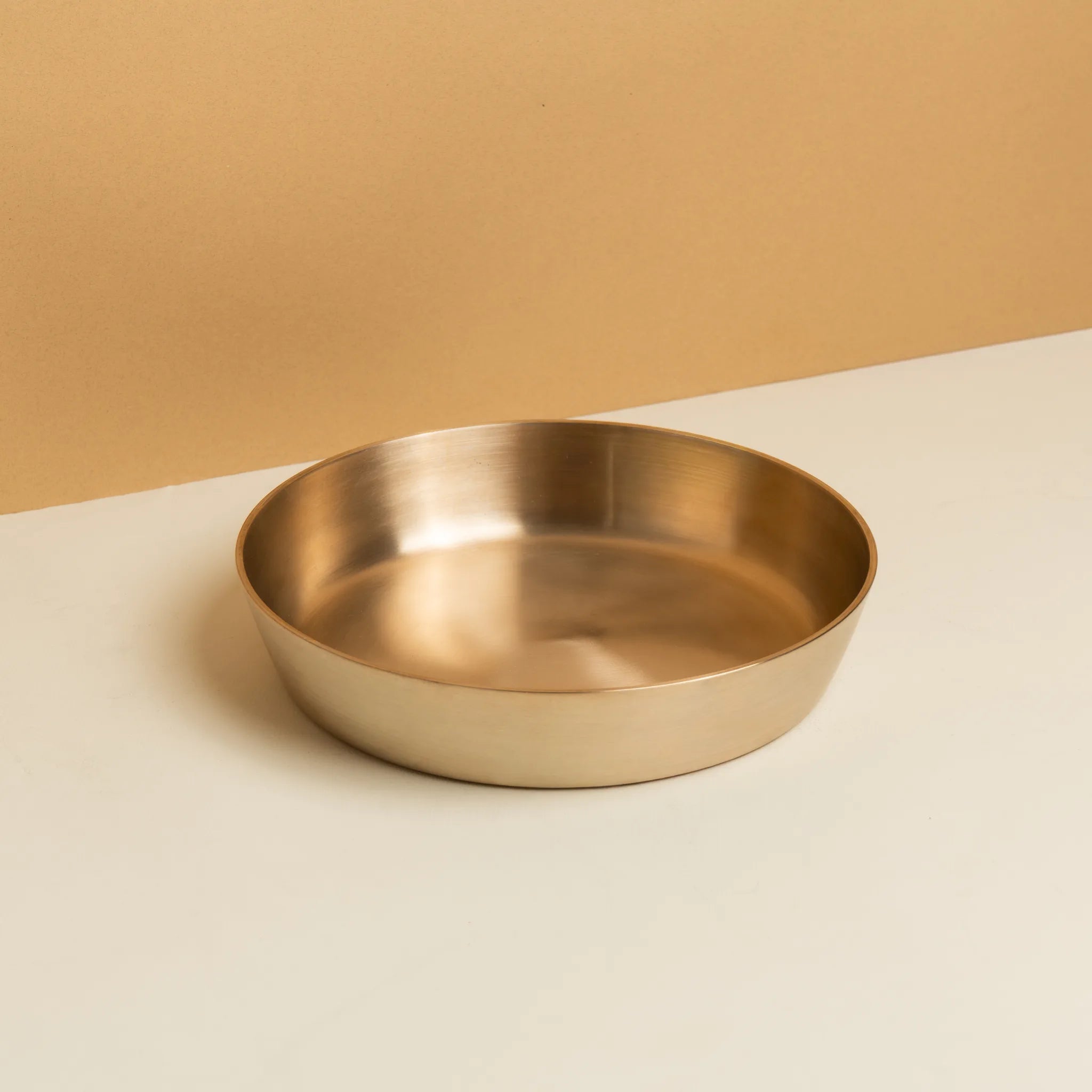 Kansa Flat Bowl — Brushed