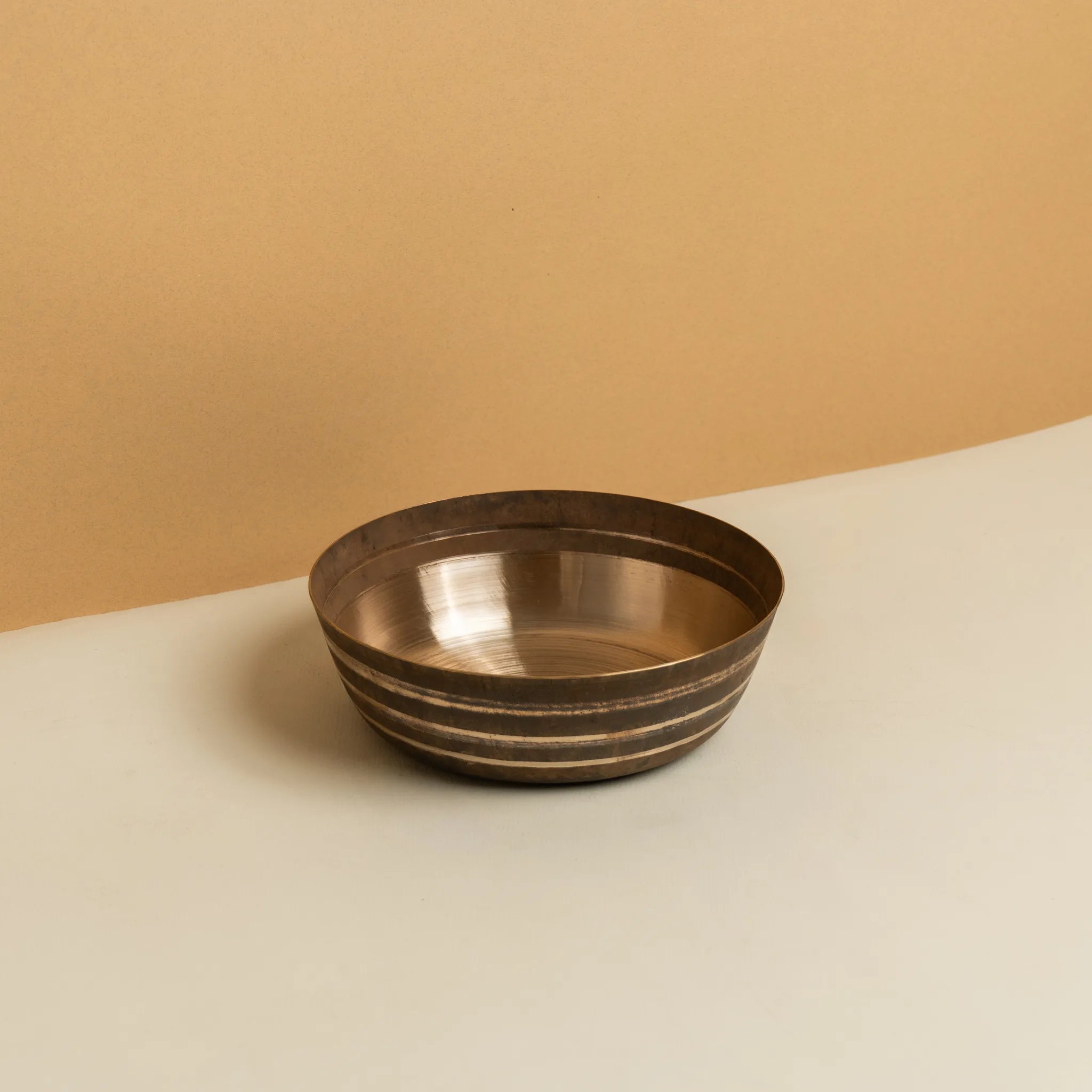 Kansa Katori Large Bowl — Hammered